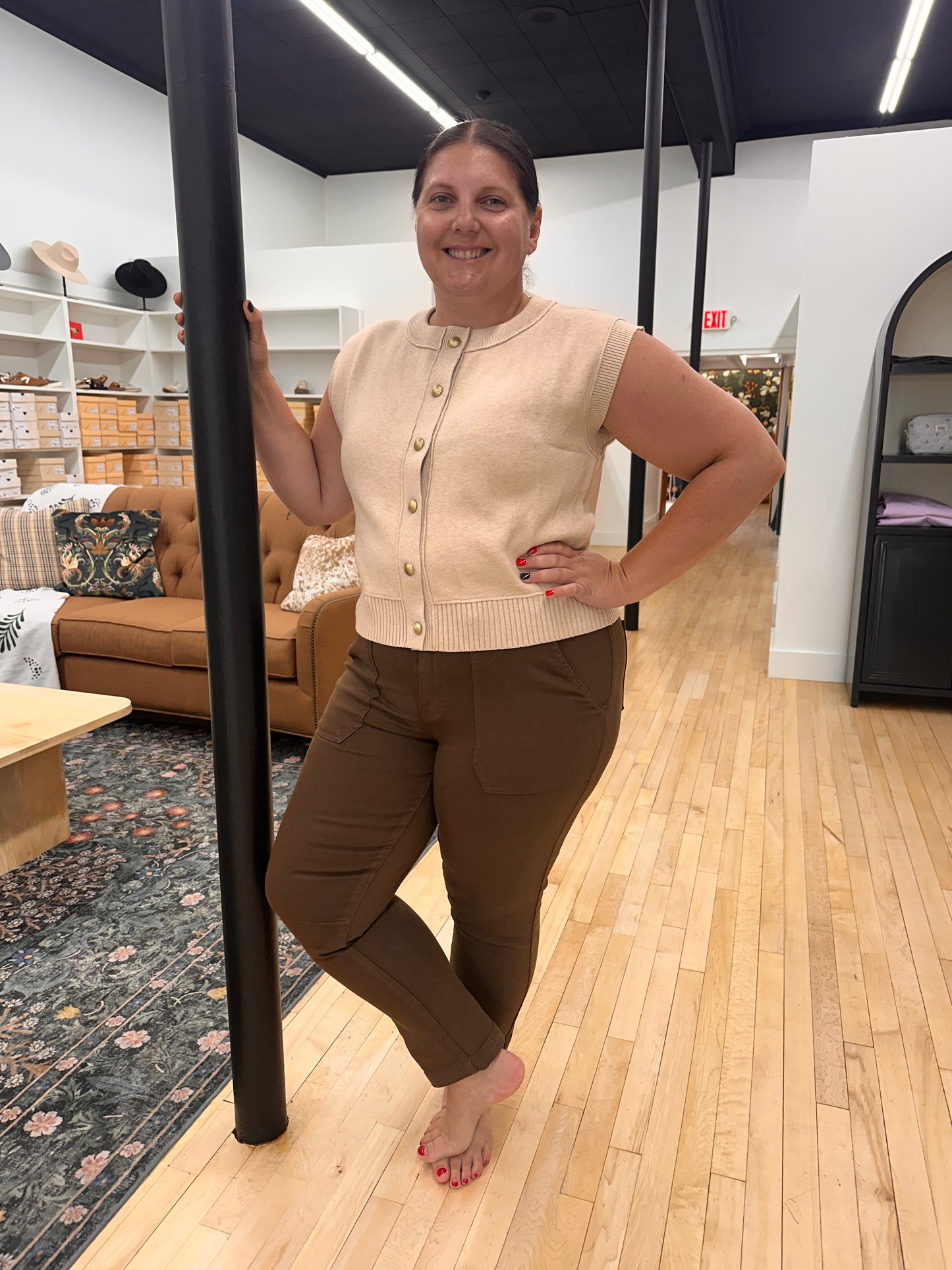 Brandi Denim - Chocolate