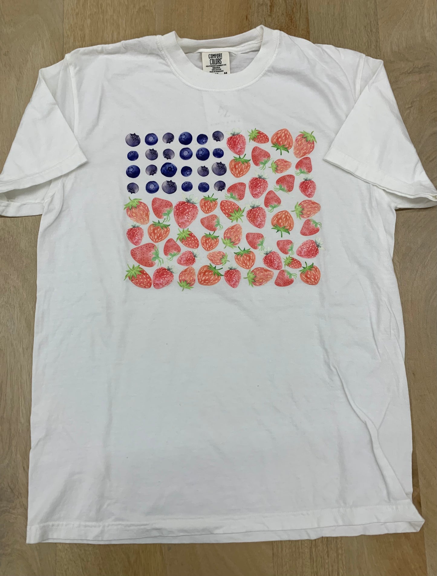 Berry Flag Graphic Tee