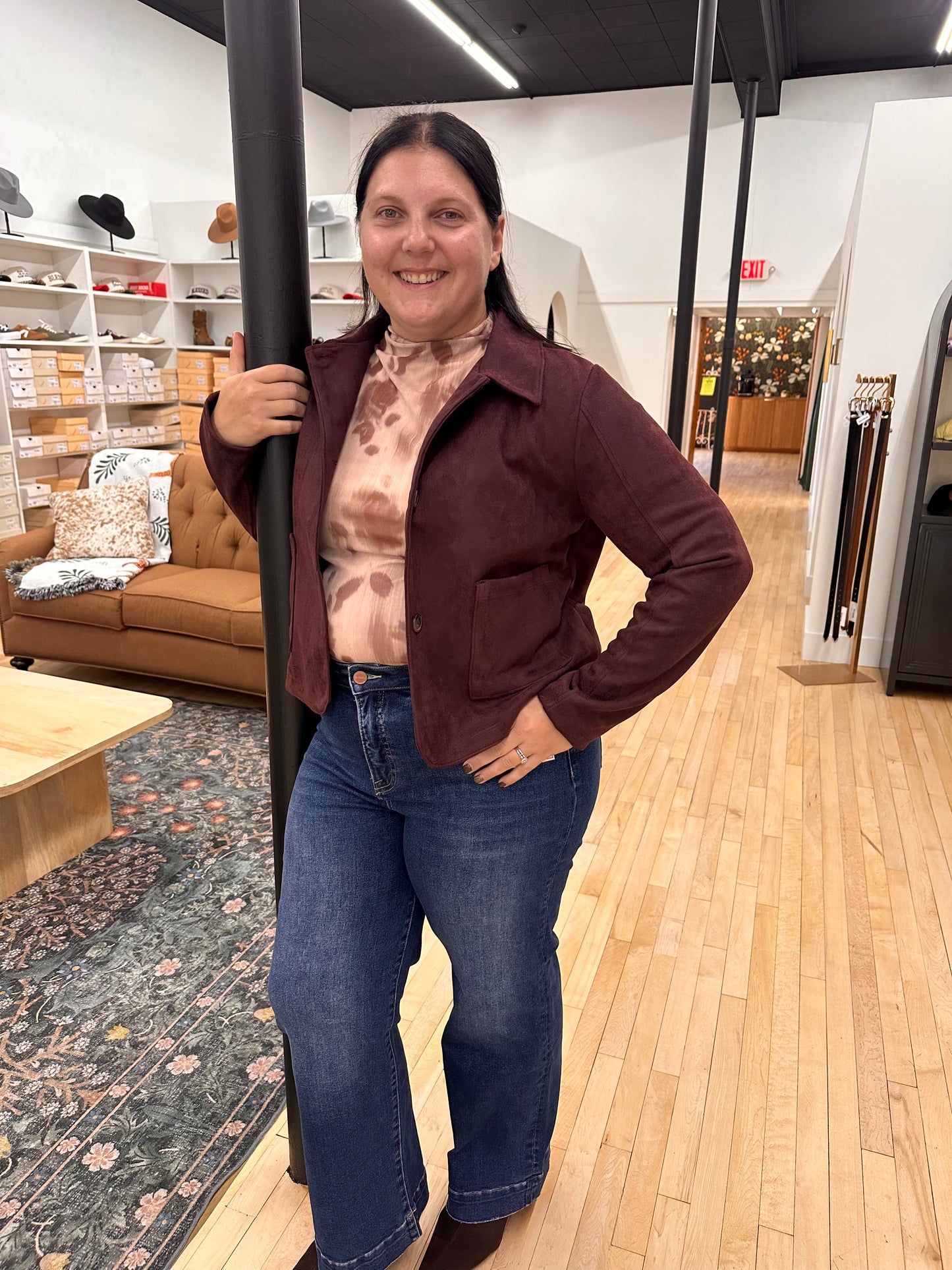 Jenny Jacket - Wine