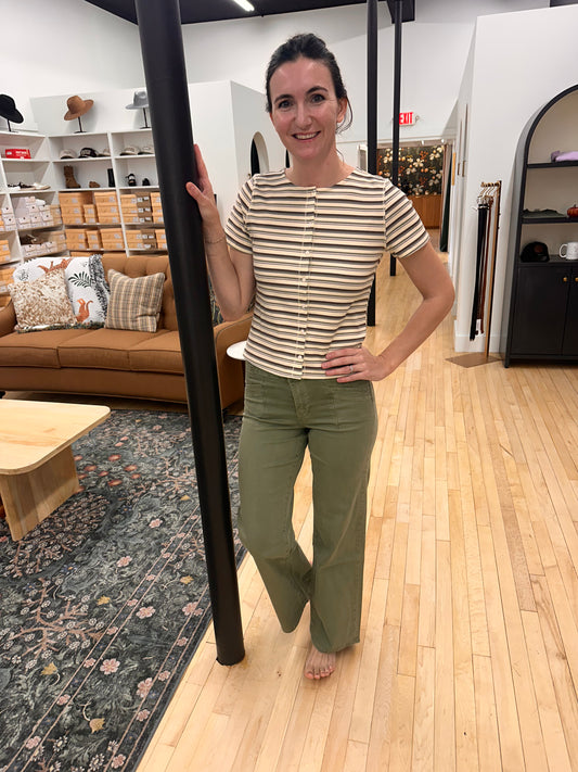 Linda Denim - Olive