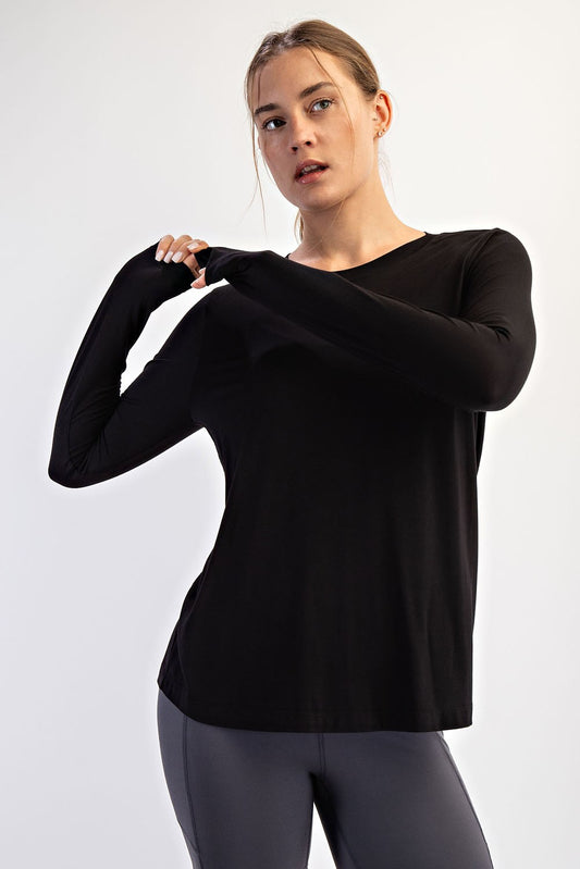 Julie Longsleeve - Black