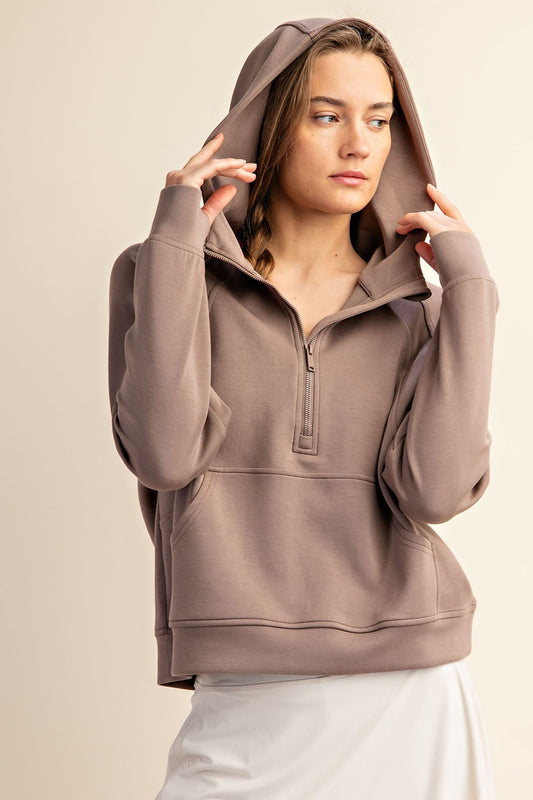 Quinn Hoodie - Mocha