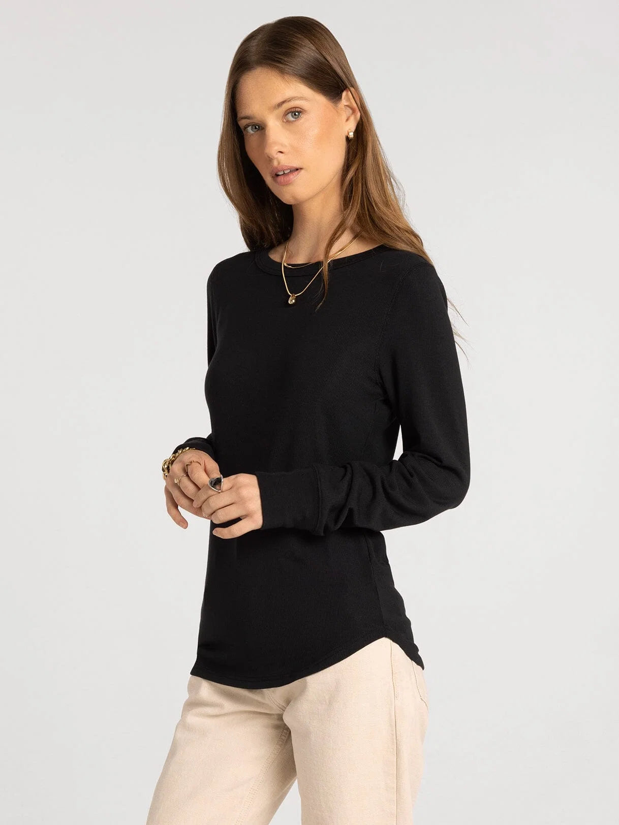 Kylie Ribbed Longsleeve - Fall 2026 Colors
