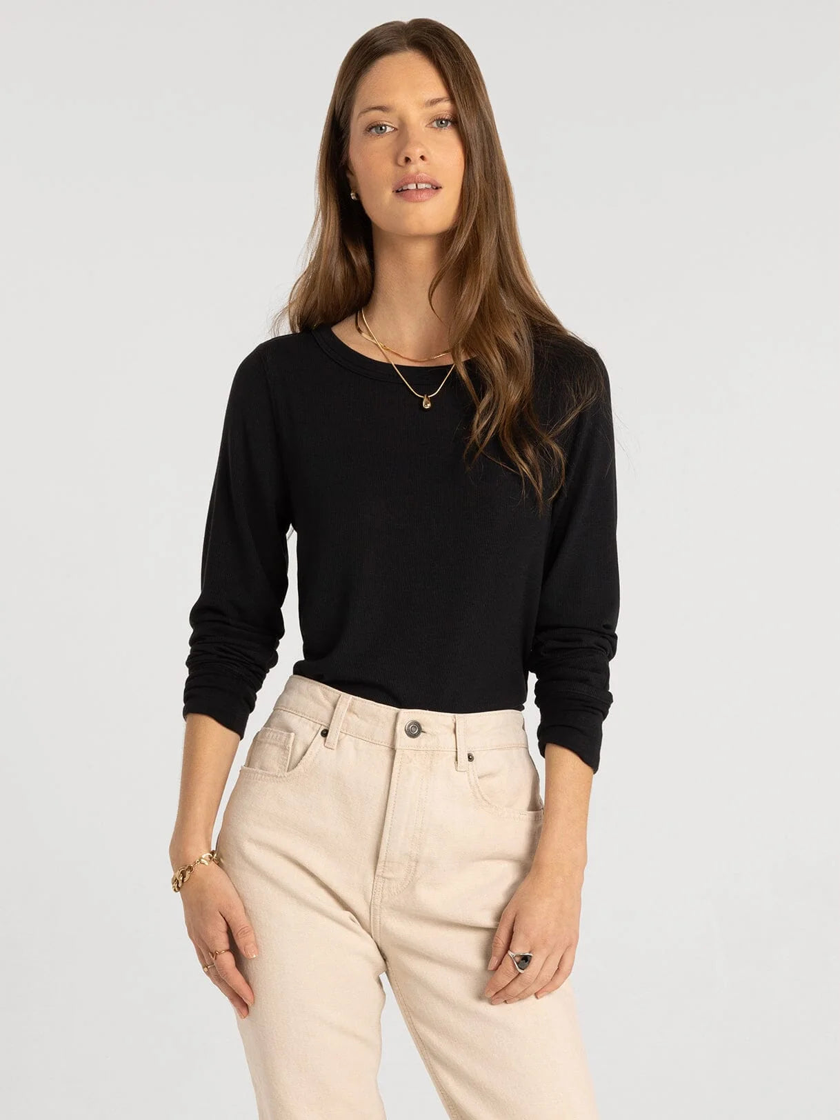 Kylie Ribbed Longsleeve - Fall 2026 Colors