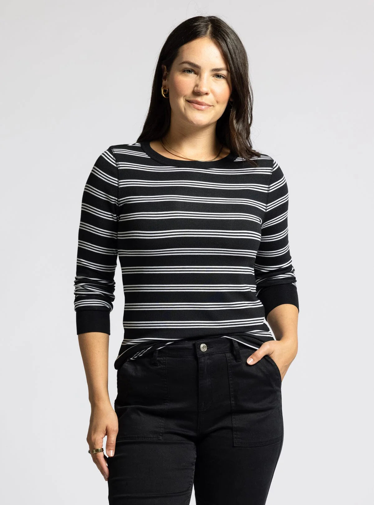 Kylie Ribbed Long sleeve - Fall 2024 Colors