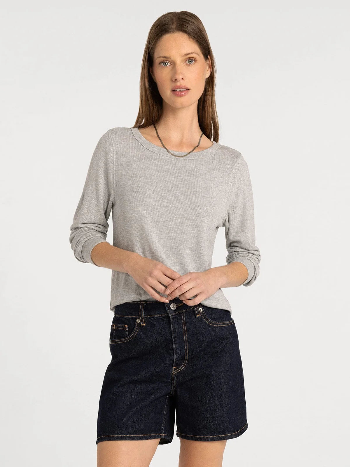 Kylie Ribbed Longsleeve - Fall 2026 Colors