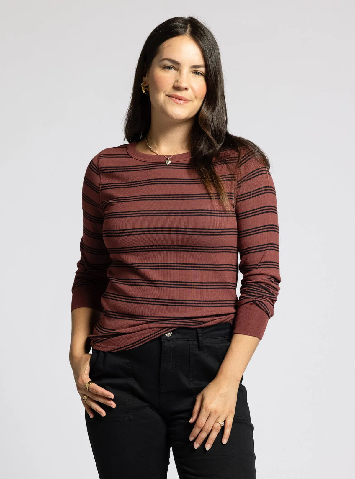 Kylie Ribbed Long sleeve - Fall 2024 Colors