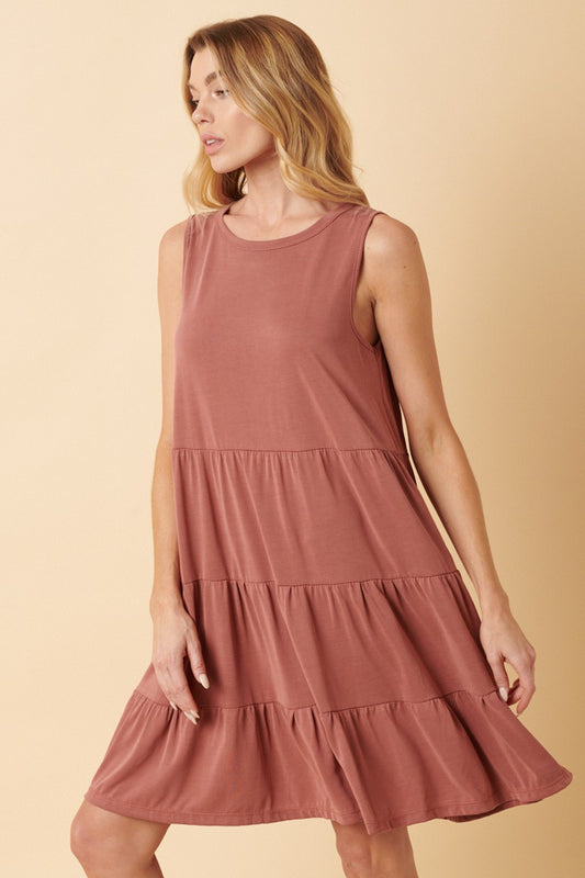 Blake Ruffle Tank Dress